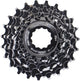 Xlc 8 speed cassette - shimano 16-25t - staal - zwart
