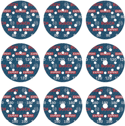 Bosch accessories 2608902407 schuurschijvenset diameter 125 mm 1 stuk(s)
