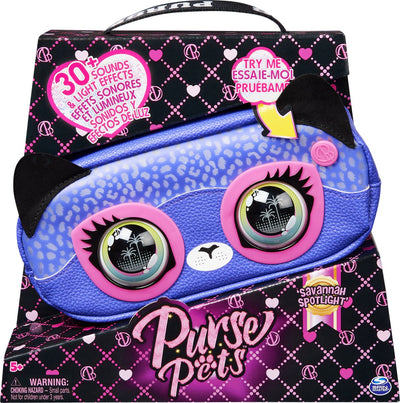 Purse pets - heuptasje - cheetah - interactief speelgoedtas meer dan 30 geluiden en lichteffecten