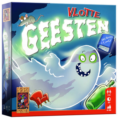 999games 999 games - vlotte geesten - actiespel - leuk snel spel voor tussendoor - familiespel - gezelschapsspel - kinderspel - klein cadeautje