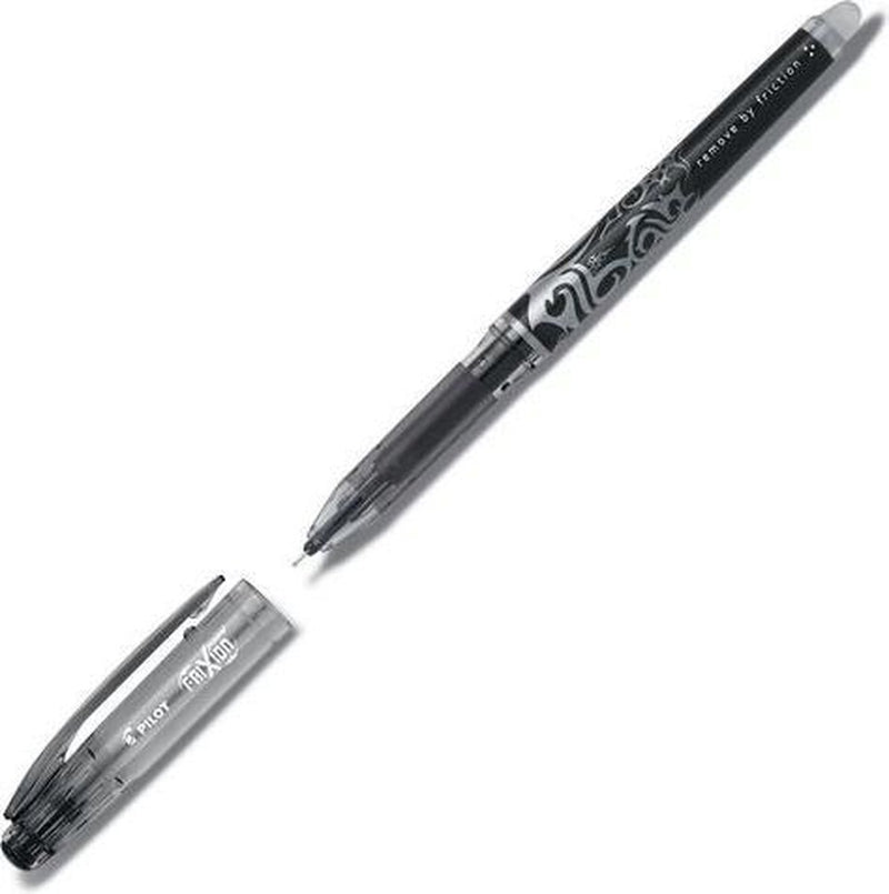 Pilot pen frixion point wisbare inkt 0,25 mm zwart naald (12 stuks)