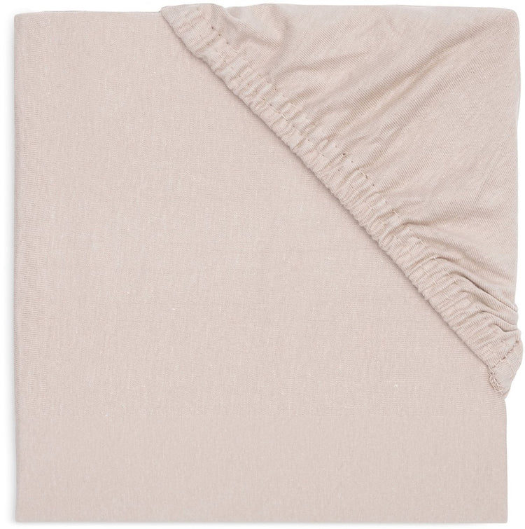 Jollein - hoeslaken jersey 70x140cm - wieg, ledikant, babybed - wild rose
