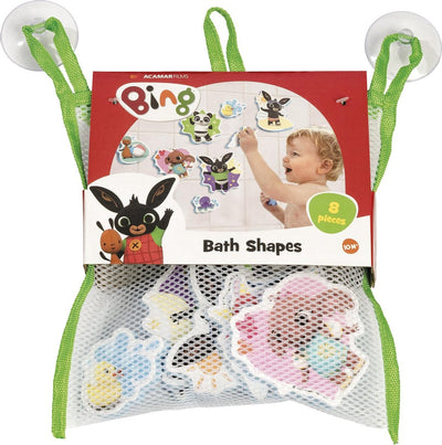 Bambolino bing badspeelgoed badfiguren, educatief speelgoed in opbergnetje - peuter kleuter speelgoed - vanaf 1 jaar - toys