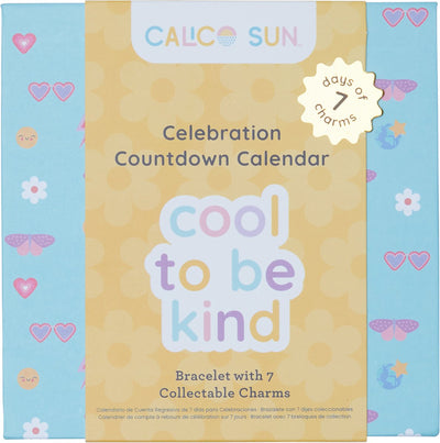 Calico sun countdown celebration kalender cool om aardig te zijn