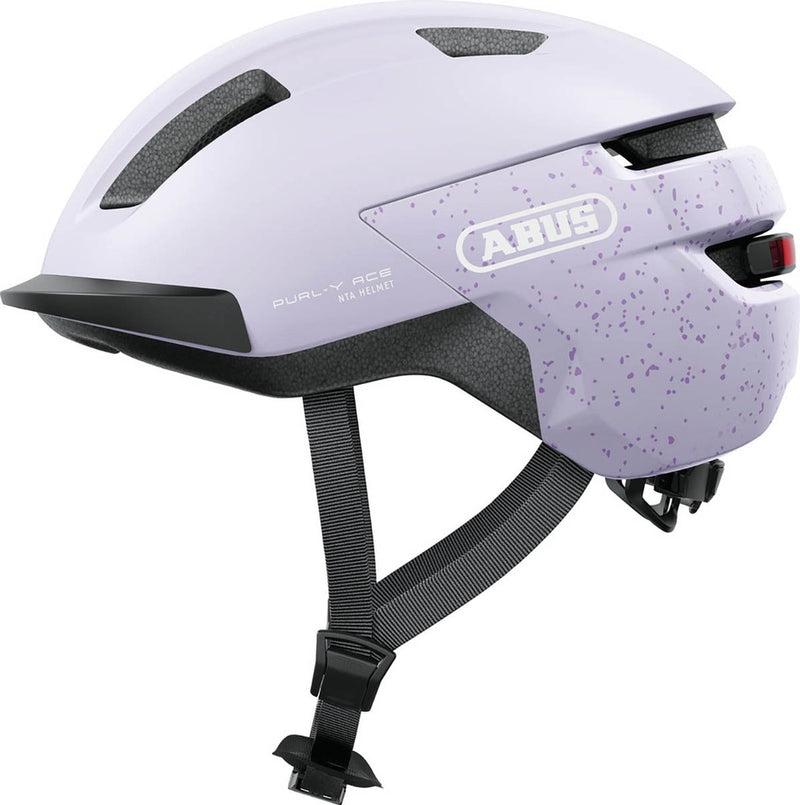 Abus purl-y ace fietshelm light lavender