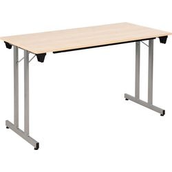Fliptop tafel sodematub ft127tpmu-6500 rechthoekig esdoorn