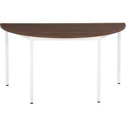 Tafel sodematub ft147dero-5c1c halfrond walnoot