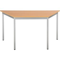Tafel sodematub ft147trap-1515 trapeziumvormig beuken