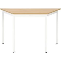 Tafel sodematub ft147trap-bc1c trapeziumvormig eiken bruin