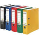 Ordner falken a4 80 mm karton, pp (polypropeen) kleurenass15035880 10 stuks