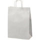 Papieren zak s wit 8,7 l 240x110x330 mm