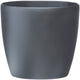 Elho brussels rond wielen 47 - grote bloempot voor binnen - 100% gerecycled plastic - ø 46.5 x h 43.5 cm - antraciet