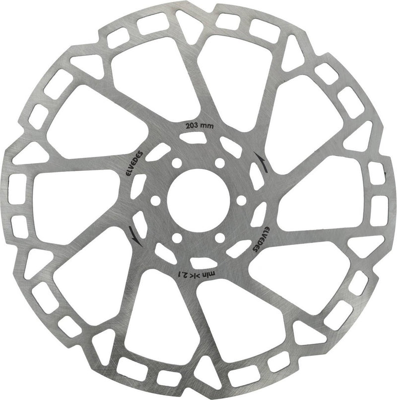 Elvedes remschijf 203mm zesgats 2.3mm