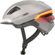 Abus fietshelm hyp-e gleam silver s - 51-55 cm - zilver - geschikt voor gebruik op speed pedelecs - elektrische fietsen - snorfietsen - nta-8776 550 g