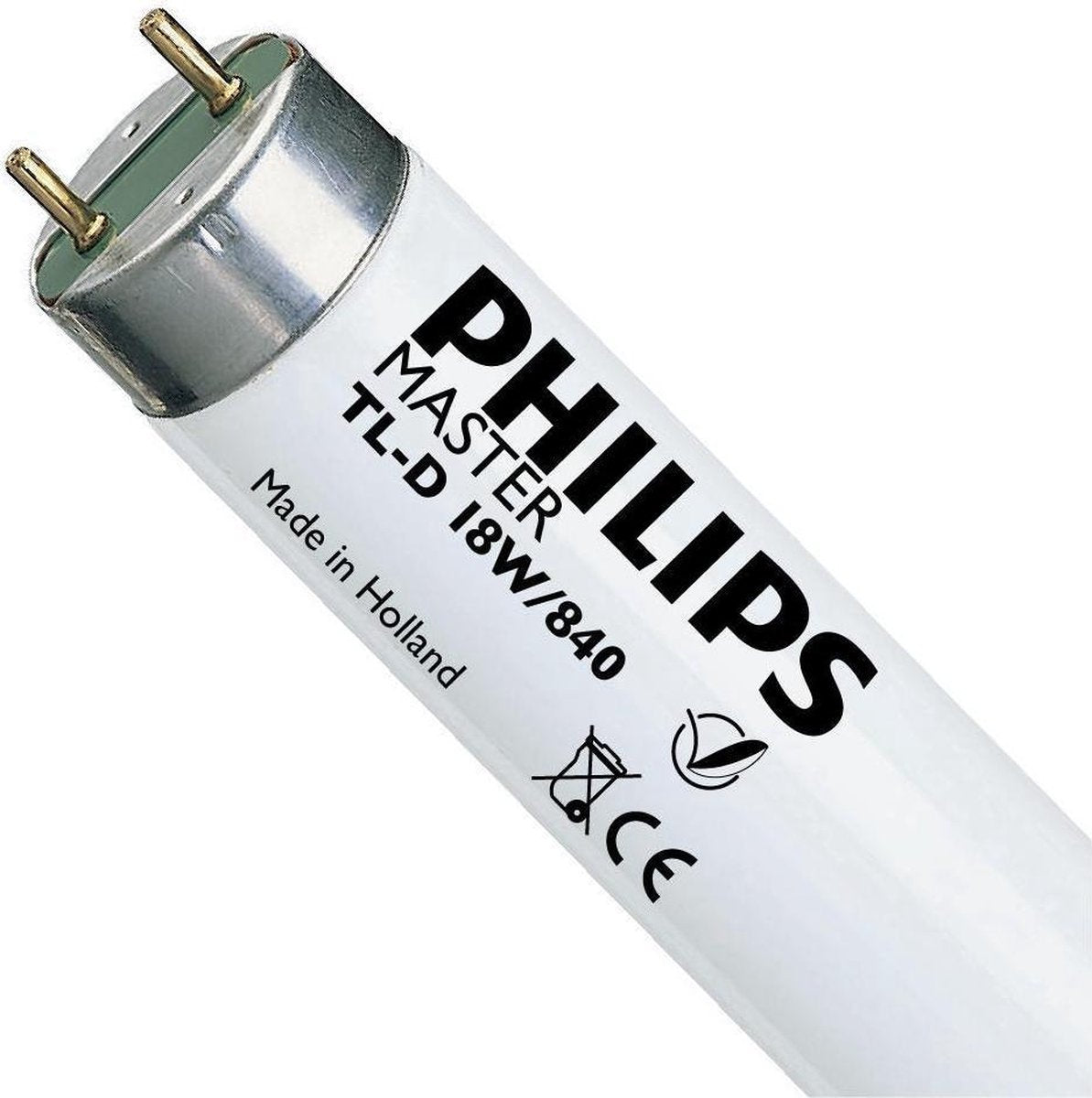 Philips led philips tl-d super 80 tl-lamp g13 - 18w - koel wit licht - niet dimbaar