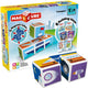 Geomag magicube transport - magnetische bouwblokken met voertuigen - 7-delig - vanaf 1 jaar