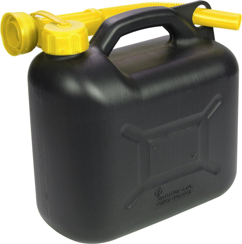 All ride lifetime 5l kunststof jerrycan - un-gekeurd - zwart rood - adr geschikt