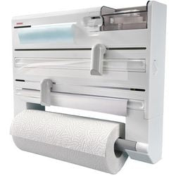 Keukenrolhouder leifheit parat plus wit ps, pe, staal, abs