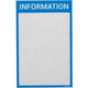 Displayframe ultradex information a4 blauw