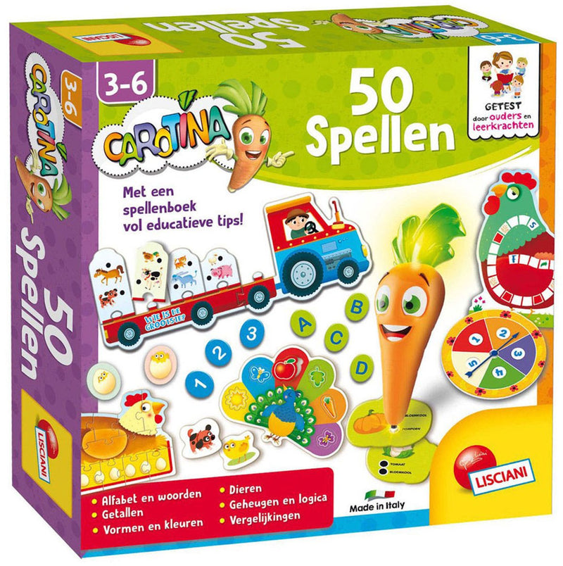 Lisciani - carotina - laboratorie 50 spellen