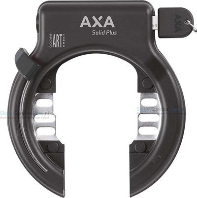 AXA Solid Plus zwart ART2 ringslot - 150mm - fiets