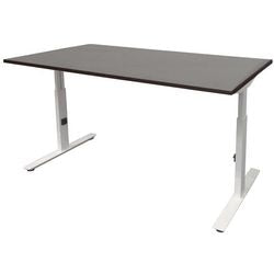 Bureau schaffenburg lin-pl168-logw-m25 spaanplaat, metaal multikleur