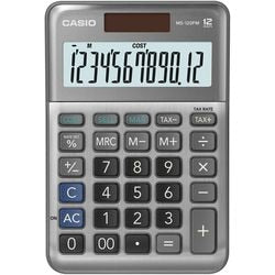 Casio rekenmachine ms-120fm grijs 12 cijfers