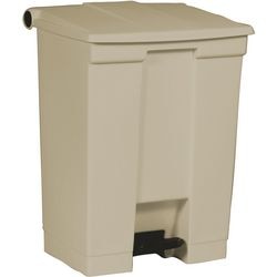Rubbermaid pedaalemmer 76052565 polyethyleen crème