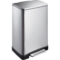 Eko pedaalemmer 31650224 rvs (roestvrij staal) zilver