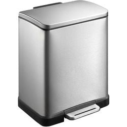 Eko pedaalemmer 31667482 rvs (roestvrij staal) zilver