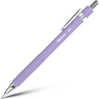 Aristo vulpotlood - studio art series - penpunt 0.5mm - hardheid hb - met gum - soft lavender - ar-85717