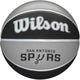 Wilson nba team tribute san antonio spurs basketbal zilver 7