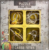 Eureka 3d puzzle metalen breinpuzzels expert, 4st. - afbeelding 1