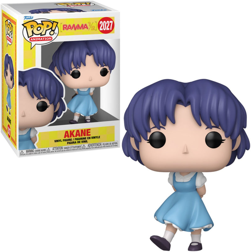 Funko ranma 1 2 akane vinylfiguur 2027 unisex pop! - neutraal - standard