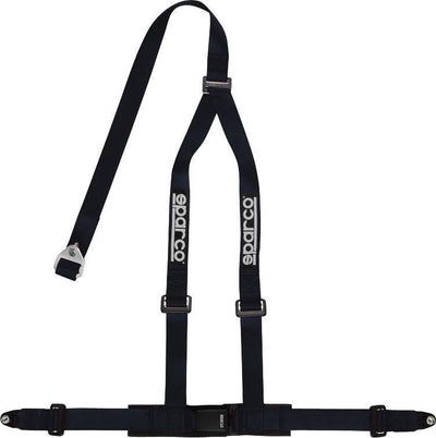 Sparco 3-punts sportgordel - zwart - incl. schroefbevestiging (e-keur)