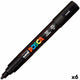 Posca - verfstift pc5m m zwart | 6 stuks