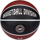 New port mini basketbal print - bordeaux zwart wit - 3