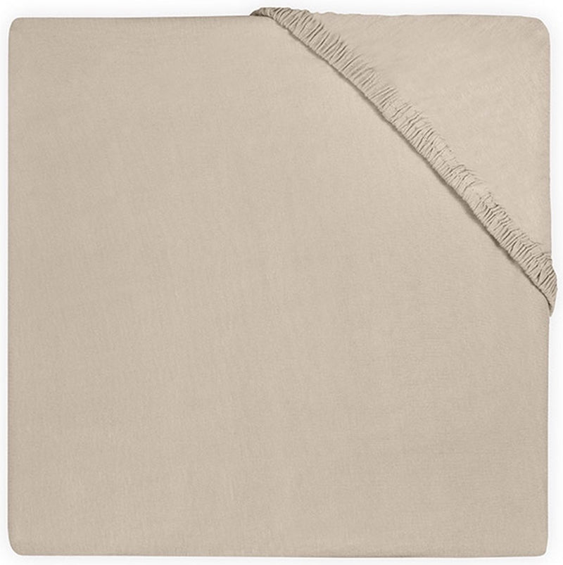 Jollein hoeslaken jersey boxmatras 75x95cm nougat