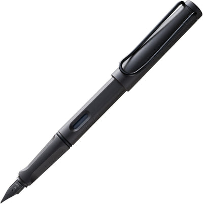 Lamy kalligrafiepen safari 017f zwart blauw mat zwart