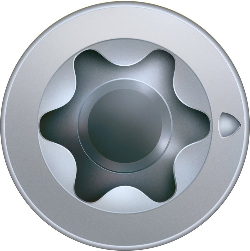 Spax - spaanplaatschroeven - torx 10 platkop - 3 x 12mm - voldraad - wirox (200 stuks)