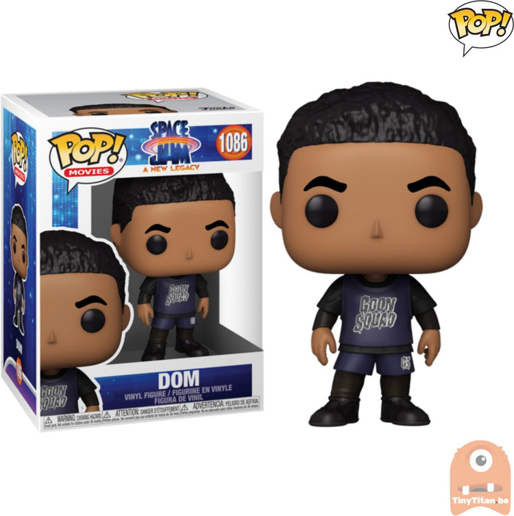 Pop!funko movies space jam a new legacy pop vinyl: dom