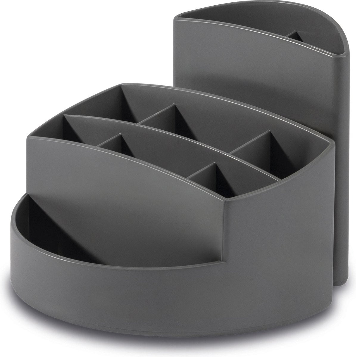 Han pennenbak - rondo karma - 9-vaks - grijs - 100% gerecycled materiaal - ha-17468-18