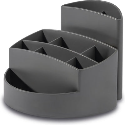 Han pennenbak - rondo karma - 9-vaks - grijs - 100% gerecycled materiaal - ha-17468-18