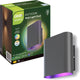 Calex smart outdoor led up down wandlamp - slimme buitenlamp - ovaal - rgb en warm wit licht - 6w - zwart
