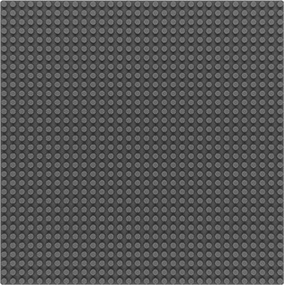 Sluban bricks base - basisplaat 32 x 32 grijs