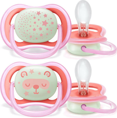 Philips avent - ultra air night - 6 18 maanden - 2 stuks - blauw - scf376 20