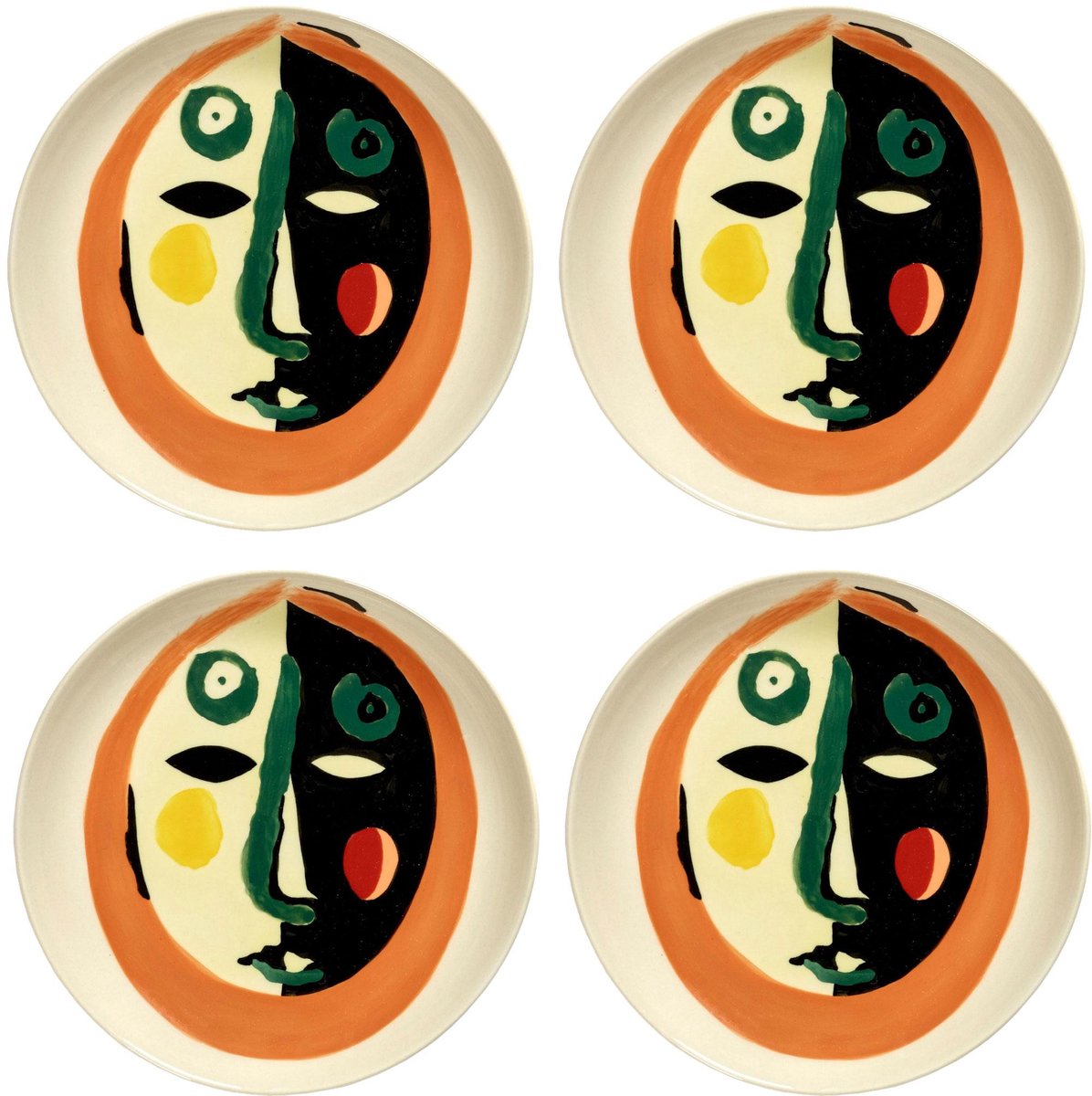 Serax - ottolenghi feast - bord xs - mix - 16 ø - 4 stuks