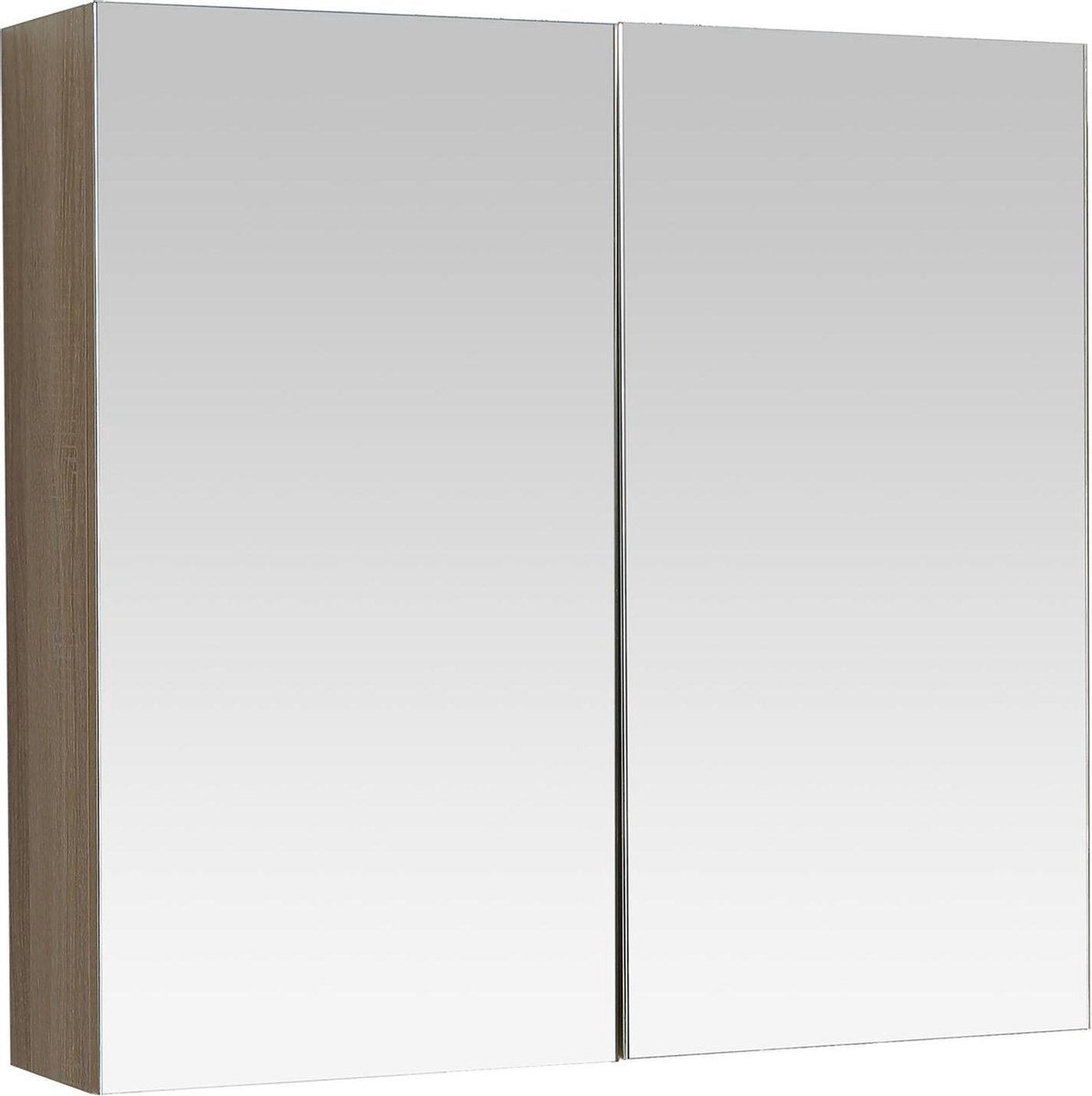 Differnz spiegelkast reno 75cm eiken