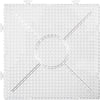 Creotime photo pears onderplaat helder vierkant 15x15cm, 2st.
