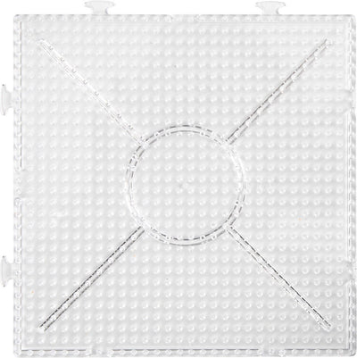 Creotime photo pears onderplaat helder vierkant 15x15cm, 2st.